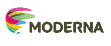 Imagem: Logotipo da Editora Moderna. Fim da imagem.
