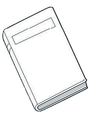 Imagem: Ilustração em preto e branco. Vários elementos : Um livro fechado. Um estojo de zíper aberto com caneta e lápis.  Um saco de balas, com o nome : Balas. Uma revista de super-herói, com o título : Super. Uma mochila grande com o zíper aberto. Um calendário de 2023. Um carrinho de brinquedo. Um caderno com espiral na vertical, à esquerda.   Fim da imagem.