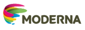Imagem: Logotipo da Editora Moderna. Fim da imagem.