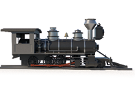 Ilustração. Um trem.