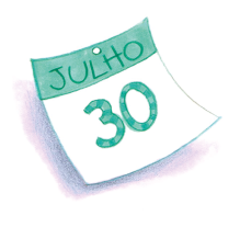 folha solta que indica 30 de junho.